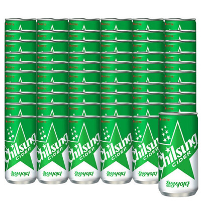 Chilsung Cider/210ml/x/Carbonated Drink/Sprite/Beverage