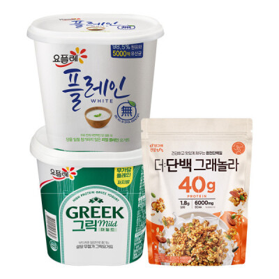 Greek Yogurt/Mild/Zero/900ml/Granola/165g