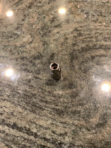 Snap On tmm6 6mm 1/4" drive shallow 6 point metric chrome socket