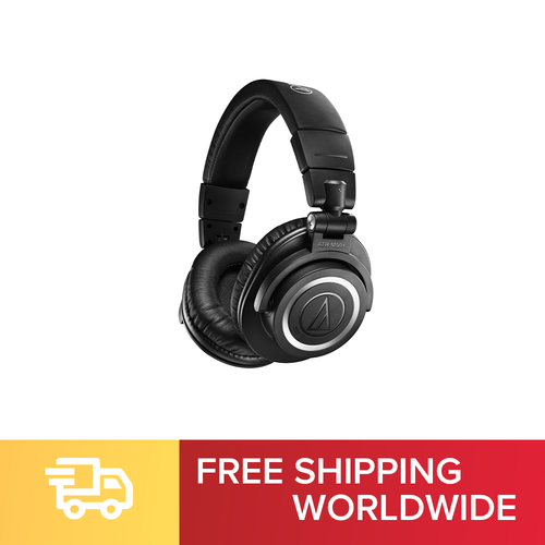 Audio Technica ATH-M50xBT2 Wireless Headphones with Wired Connection Compatible