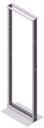 Relay Rack 7' x 19" Mill Aluminum 12-24