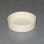Alumina Circular Dish, 120ml, Each