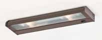 CSL NCAX-120-24BZ Xenon Undercabinet Light, 24", 35W, 120V, Bronze
