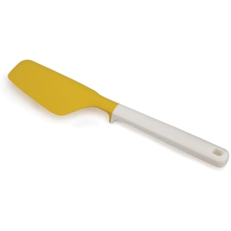 Joseph Joseph Silicone Elevate Egg Spatula with Integrated Tool Rest, WhiteYellow
