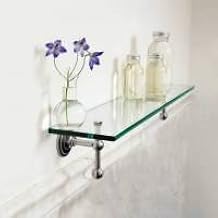 Porcher Reprise 24glass Shelf Brn