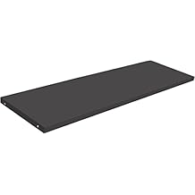 KINYING Metal Laminate Shelving for 26 Cu.ft Horizontal Storage Shed, One Shelf to Hold 44 lbs, 46 in * 15 in, One Piece in The Package with 4 Screws, 11LBS