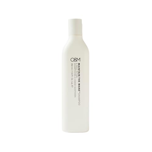 O&M Maintain The Mane Vegan Everyday Natural Moisturizing Shampoo for Women  Men, Provitamin B5, Safe Daily Beauty Care  Hair Care, ParabenSulfate-Free, Made in Australia, 350ml