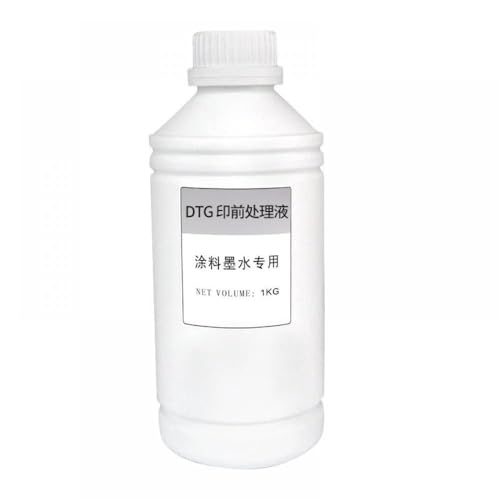 1000ml DTG Ink Compatible with DX5 DX6 DX7 TX800 XP600 I3200 Compatible with Textile Garment Printing On L1800 1390 R1900 R3000 9600 4800 F2000 PrintersPretreatment