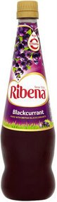 Ribena Blackcurrant Concentrate 1-liter Bottle