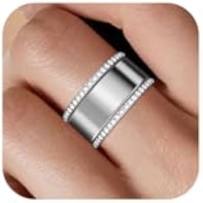 ZOOROO 2-Pack 14K Gold Plated Stacking Rings for Oura Ring Gen 4Oura Ring Gen 3, Cubic Zirconia Simulated Diamond Oura Stack Rings for Women