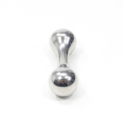 AroundSquare Knucklebone Micro Skill Toy - Begleri - Extra Small Titanium