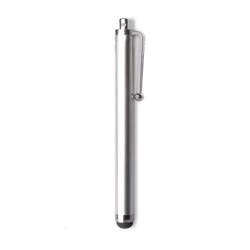 Silver Touch Pen, Smartphone, Tablet, iPad, iPhone, Android, Compact, Stylish, Simple, Anti-Contact