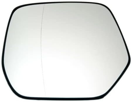 Heated Wing Mirror Glass Left Passenger Side for Honda CR-V 2012–2020 Clip-On Replacement with Backing Plate