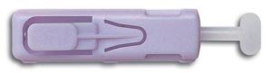 Owen Mumford AT0747 Unistik 2 Capillary Blood Sampling Lancet, 28 g Purple (Pack of 200)