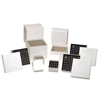 Argos Technologies Cardboard Freezer Box, 5-1/4 (in) x 5-1/4 (in) x 3 (in): Without Divider