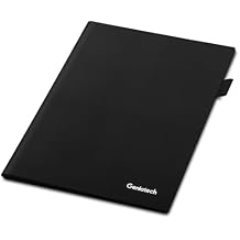 Geniatech E-Ink Notepad Leather Case for Kloudnote Mini 9.7" and Kloudnote S 10.1", Black