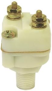 Tectran PN TV228600 Stoplight Switch (1 Count, White, Toggle, Push Button, Manual)