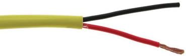 2C/14 AWG 41 Strand Speaker Cable - Yellow - 500 FT Box Distributed by NAC Wire and Cables