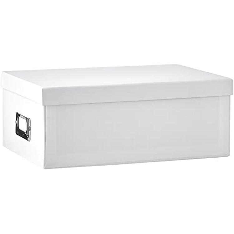 Pioneer Photo Albums B-1C Photo Storage Box, Crafter White