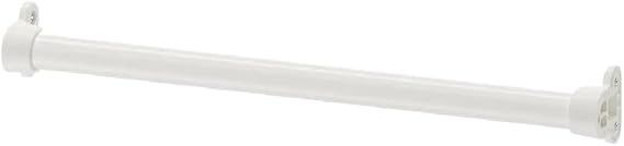 I-K-E-A KOMPLEMENT PAX Wardrobe Clothes Rail, White Closet Rod Hanging Storage Organizer 19 5/8 Inches