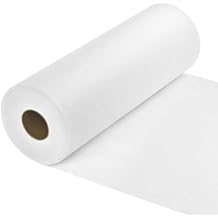 Light Weight Iron-On Non-Woven Fusible Interfacing,12inch x 60yd Interfacing Fabric for Sewing,Single-Sided Polyester Fabric for DIY Craft Supplies,Quilting,Sewing,Dresses,Collars,Cuffs (Light Weight)