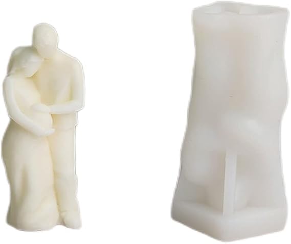Pregnant Mother Silicone Mold Soy Wax Soap Epoxy Resin Family Candle Mold | flexible non-stick silicone for clean demolding. Heat safe reusable to craft keepsake ornaments for Mother Day gift