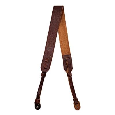 TETHER STRAPS Classic Leather Camera Strap | Full-Grain Leather with Suede Backing | Compatible with DSLR & SLR Cameras
