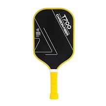 Pickleball Paddles for Professional Players | Raw Carbon Fiber & 16mm Power Polymer Core | Advanced Spin, Control & Precision Shots | Elite Racket Performance & Tournament-Ready