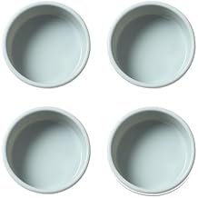Silicone Muffin Pans Cupcake Set, 4 Inches Round Shaped Silicone Baking Pans Molds Nonstick Cupcake Liners Silicone Baking Cups (Pack of 4, Blue)