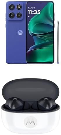 Motorola Moto G Stylus 2025 Unlocked 8/256GB 50MP Camera Pantone Surf The Web + Moto Buds 2 Bundle