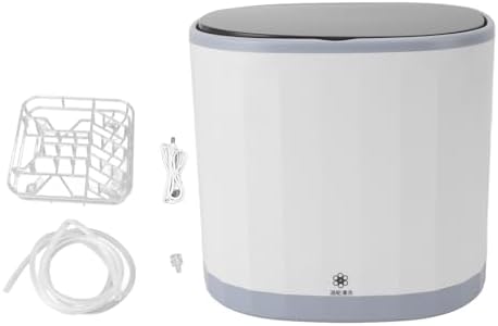 Mini Portable Cup Clean Dishwasher, USB Tea Cup Cleaning Machine, Tabletop Small Dishwasher for Home Office Apartments and RVs