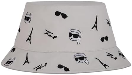 Karl Lagerfeld Womens Icons Bucket Hat