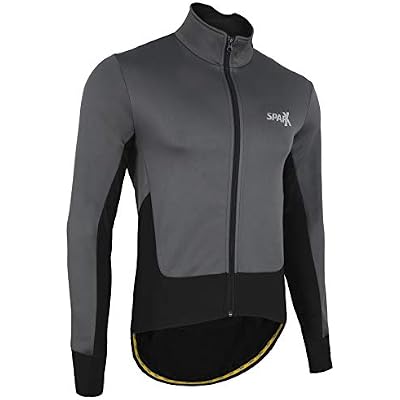 Sparx Cycling Jacket Winter Softshell Cycling Jackets Windproof Thermal Cycling Jacket for Men