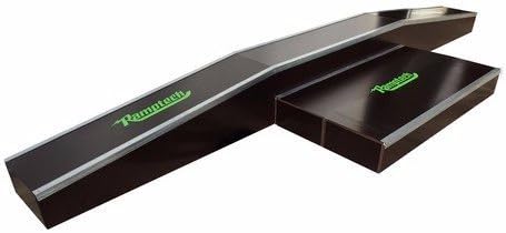 Ramptech Super Manny Pad (10" Tall x 32" Wide x 5' Long) - Weatherproof, Heavy-Duty Indoor and Outdoor DIY Skateboard Pad Kit - Portable Manual Pad with Galvanized Steel Edges and HDO Wood Body