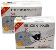 Bionime Rightest GS300 Blood Glucose Test Strips - 50 ea