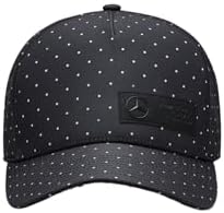 Mercedes AMG Petronas Formula One Team - Polka Dot Hat - Black - Unisex - Size: One Size