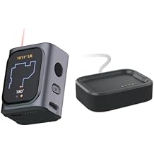 HOZO M-Cube Laser Measuring Toll and Wireless Magnetic-Snap Charging Dock Combo