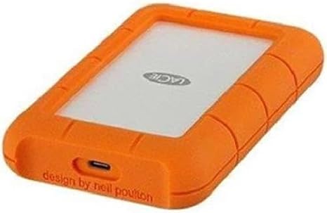 LaCie 5TB Rugged USB-C Portable Drive