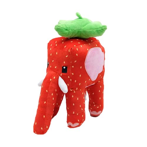 Steal a Brainrot Plush Figures Stuffed Animal Cushion Pillow for Birthday Gift Strawberry Elephant