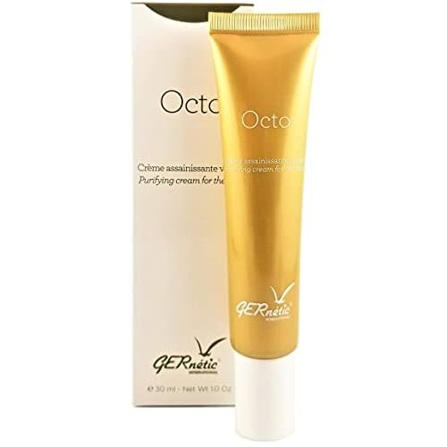 Gernetic Octo Purifying Cream, Deep Pore Cleansing Treatment for Blackheads and T-Zone Impurities, 30ml  1oz