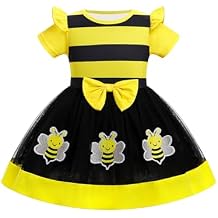 Baby Girl First Strawberry Cow Bee Day Birthday Dress Short Sleeve Farm Animal One Year Toddler Cake Smash Outfits