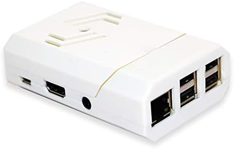 sb components PiShell White case: A Multi-Colored case for The Raspberry Pi 3 Model B+ and Camera (White)