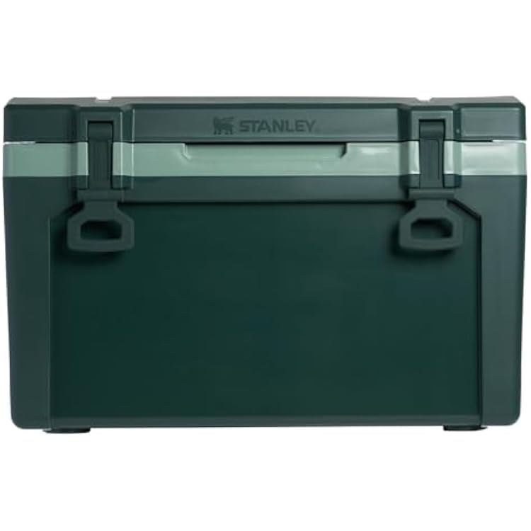 Stanley Adventure Outdoor Cooler 50 qt | Heavy Duty Outdoor Camping Cooler with Easy Carry Side Handles | 6 Days Cooling Ice Chest for 82 Cans | Flat Top Doubles as Seat | BPA-Free | Sycamore