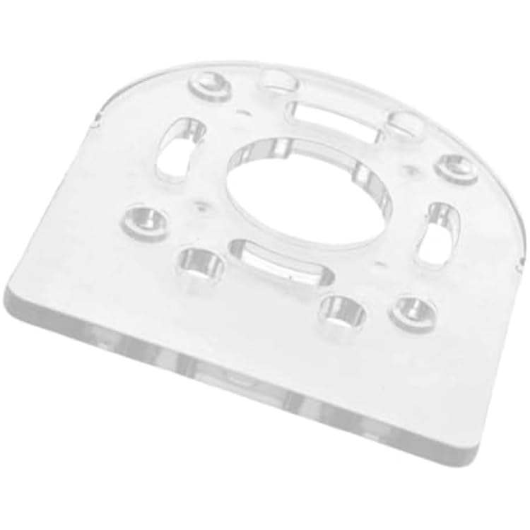 1 PC Clear Sub Base Clamp D Shape Replaces A27941 Compatible With DCW600B,DWP611PK,DWP611,450PK Compact Routers