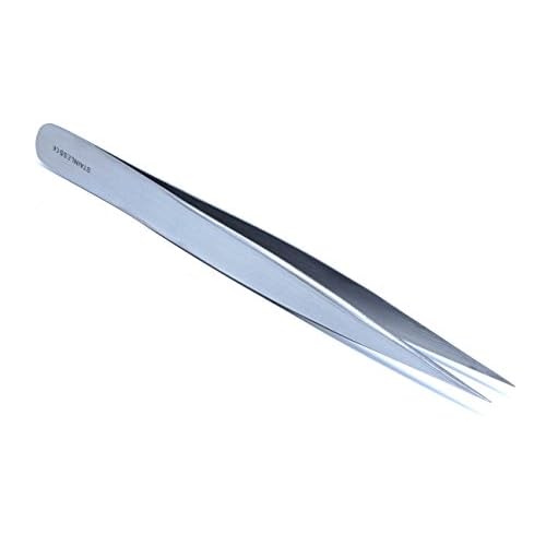 IMS IMS-JF3 Premium High Precision Jeweler Style Forceps #3 Tweezers, Fine Point Tips, Stainless Steel, 4.5 L