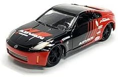 2004 350Z ADVAN Yokohama Johnny Lightning 50th Anniversary Limited Edition to 3,600 Pieces Worldwide 1/64 Diecast Model Car by Johnny Lightning JLCP7241
