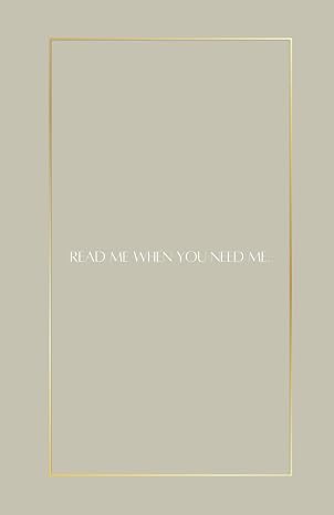 Read Me When You Need Me: Compact Edition.
