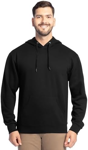Fruit of the Loom Mens Eversoft Fleece Pullover Hooded Sweatshirt, Moisture Wicking & Breathable