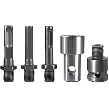 Power Tool Adapter Ice Auger Drill Features Square Round Hexagon Shank Bit for Flexible Applications Earth Auger