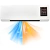 Portable Small Air Conditioner and Heater Fan with Remote Control, Easy Operation, No Construction Required, Timing, Low Noise, Integrated Device, Adjustable from 16° to 35°, Can be Used All Year